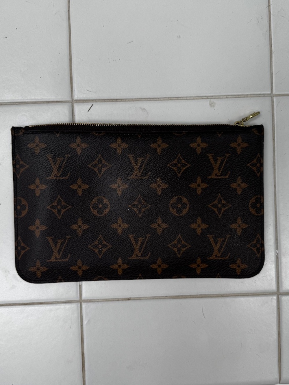LOUIS VUITTON POUCH CLUTCH ZIPPER